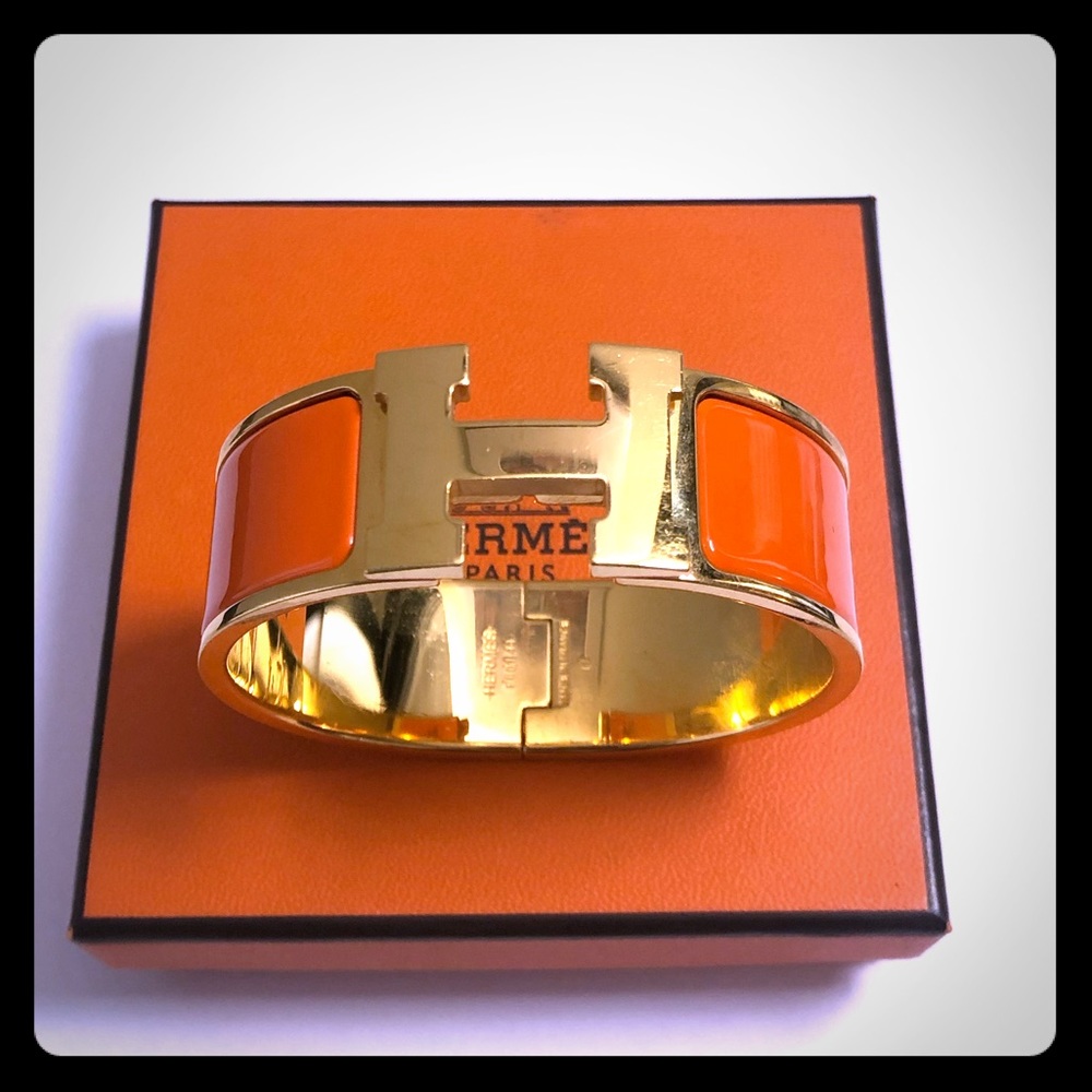 Hermès Clic Clac H large bangle bracelet